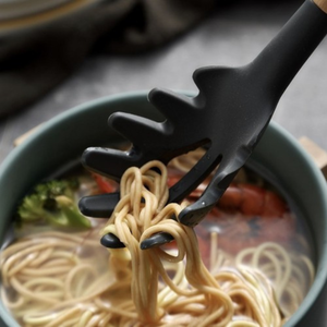 Set 12 Ustensile Bucatarie, Silicon si Lemn, Material Flexibil, Anti-Zgarierturi, Suport Inclus