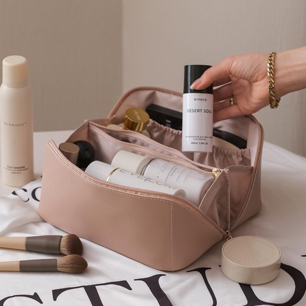 Geanta Organizare Cosmetice, Multiple Compartimente, pentru Calatorii