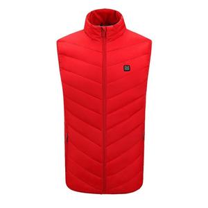 Vesta cu Incalzire, Umplutura de Bumbac, Incarcare USB, M-XXXL