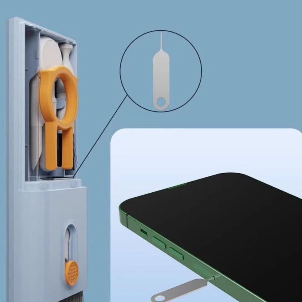 Kit Multifunctional Telefon, 10 Piese, Curatare si Intretinere