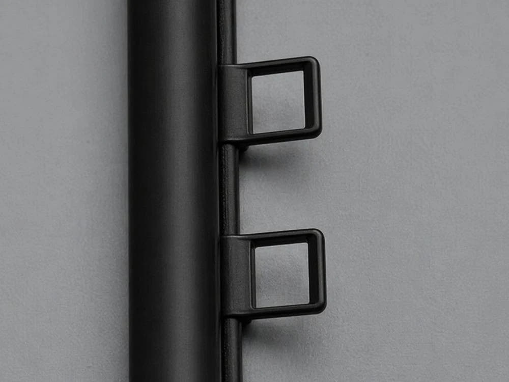 Poarta de Siguranta Animale, Plasa Retractabila, Carlige Autoadezive, Diferite Dimensiuni, Negru