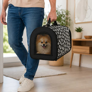 Cusca Transport Animale, Pisici, Caini Talie Mica, 48x29cm, Pled Moale