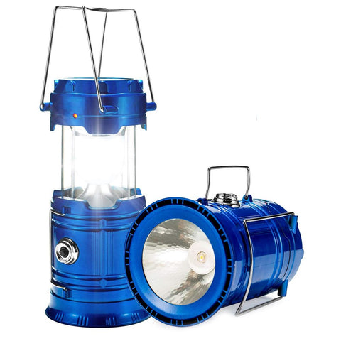 Lanterna Felinar 2in1 - Incarcare Solara sau Retea, SMD Ultra Bright, Acumulator, Autonomie 6-8 ore, 1/6W, Waterproof