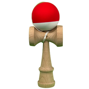 Kendama Original Profesional, Model Multicolor, 18cm, din Lemn, Joc Interactiv, Copii si Adulti