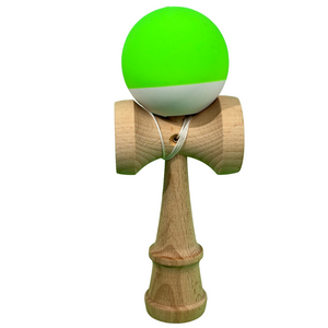 Kendama Original Profesional, Model Multicolor, 18cm, din Lemn, Joc Interactiv, Copii si Adulti