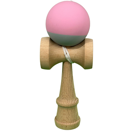 Kendama Original Profesional, Model Multicolor, 18cm, din Lemn, Joc Interactiv, Copii si Adulti