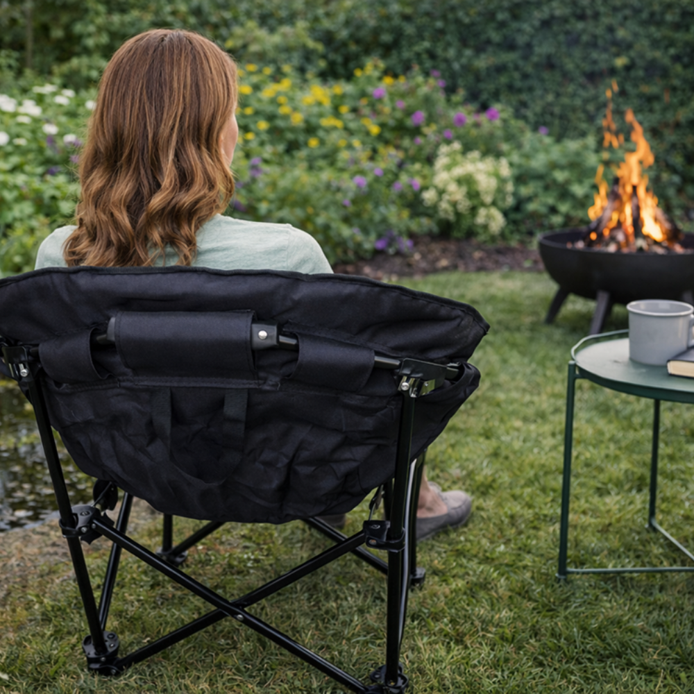 Scaun de Pescuit XL, Model Confortabil, Sac Transport Inclus