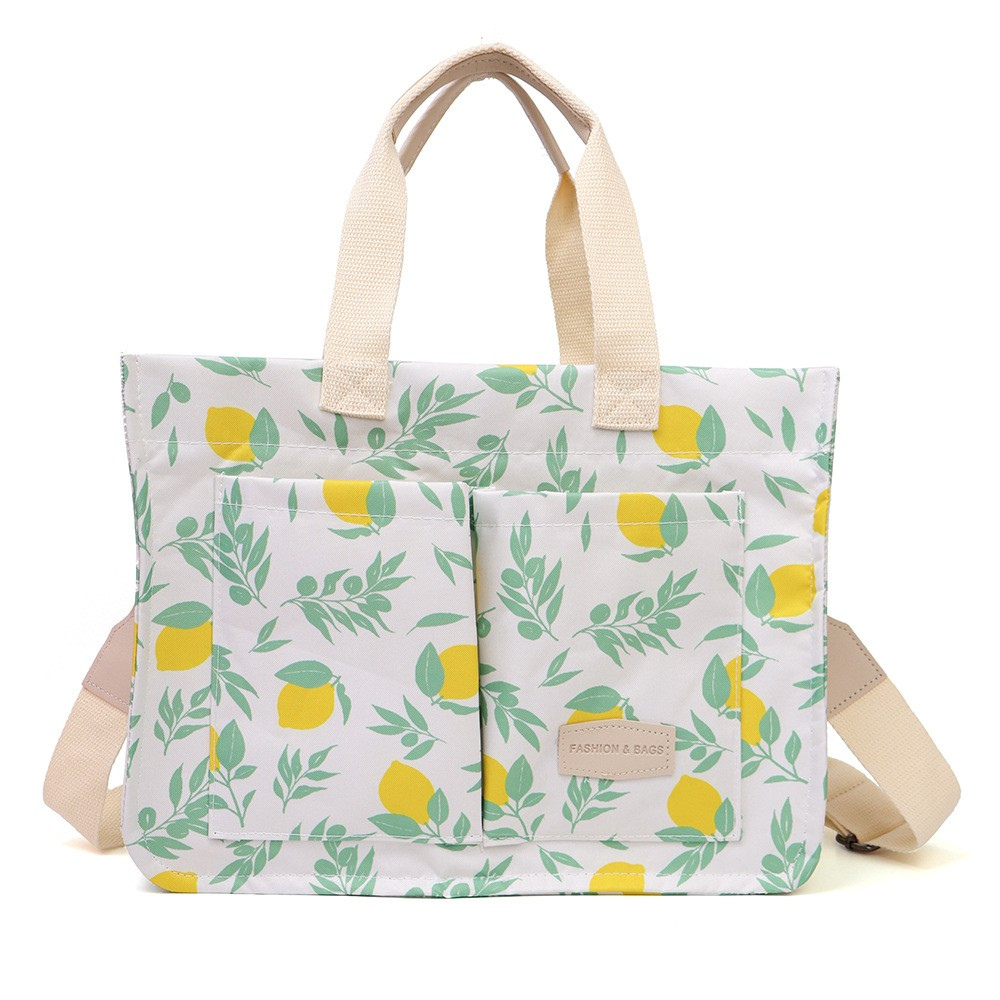 Handbag, Side Pockets, Adjustable Shoulder Strap, Snap Closure