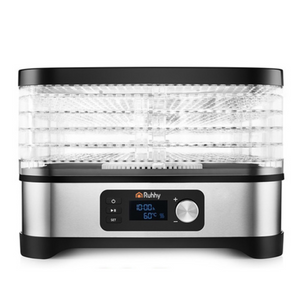 Deshidrator Electric Legume, Fructe, 5 Tavi, 400W, cu Programare, Afisaj LCD