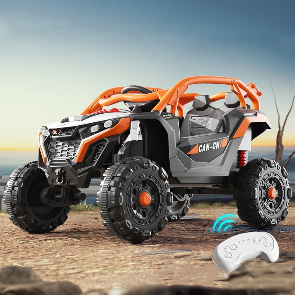 Electric Car for Children, Off-Road, Remote Control, Two Motors