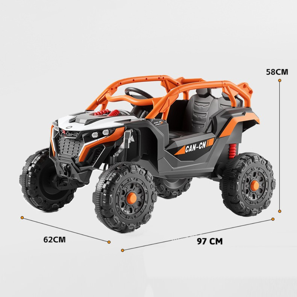 Masina Electrica pentru Copii, Off-Road, Telecomanda, Doua Motoare
