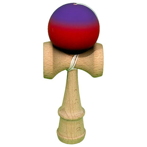 Kendama Original Profesional, Model Gradient, 18cm, din Lemn, Joc Interactiv, Copii si Adulti