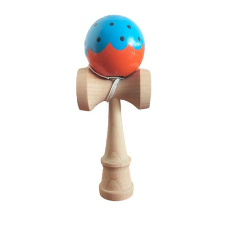 Kendama X Original, Super Sticky, Bila Lucioasa, Lemn, Copii si Adulti, 18cm, Joc Interactiv
