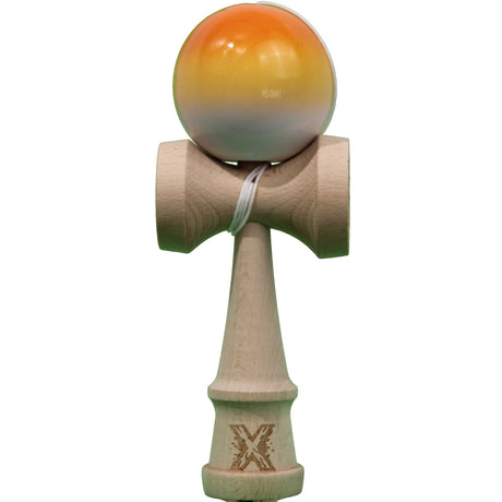 Kendama X Original, Super Sticky, Bila Lucioasa, Lemn, Copii si Adulti, 18cm, Joc Interactiv