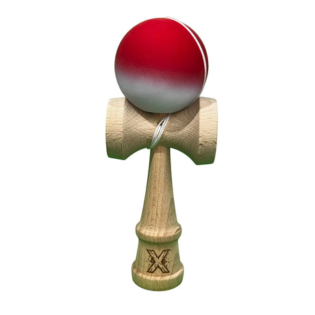 Kendama Original Profesional, Model Gradient, 18cm, din Lemn, Joc Interactiv, Copii si Adulti