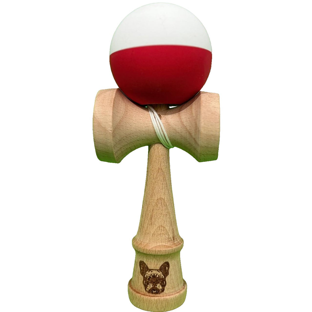 Kendama X Original, 18cm, Bila de Cauciuc, Lemn, Copii si Adulti, Joc Interactiv