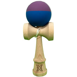 Kendama X Original, 18cm, Bila de Cauciuc, Lemn, Copii si Adulti, Joc Interactiv