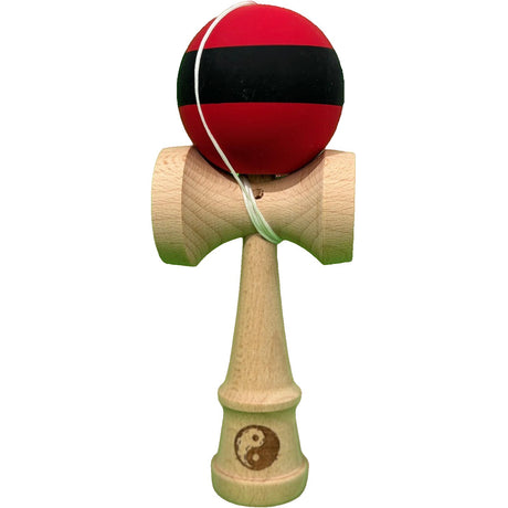 Kendama X Original, 18cm, Bila de Cauciuc, Lemn, Copii si Adulti, Joc Interactiv
