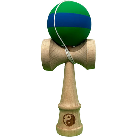 Kendama X Original, 18cm, Bila de Cauciuc, Lemn, Copii si Adulti, Joc Interactiv