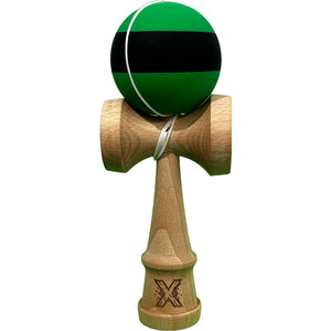 Kendama X Original, 18cm, Bila de Cauciuc, Lemn, Copii si Adulti, Joc Interactiv