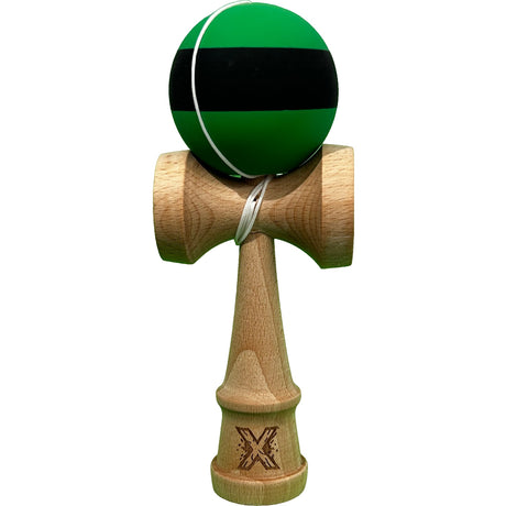 Kendama X Original, 18cm, Bila de Cauciuc, Lemn, Copii si Adulti, Joc Interactiv
