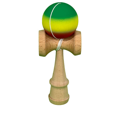 Kendama Original Profesional, Model Gradient, 18cm, din Lemn, Joc Interactiv, Copii si Adulti