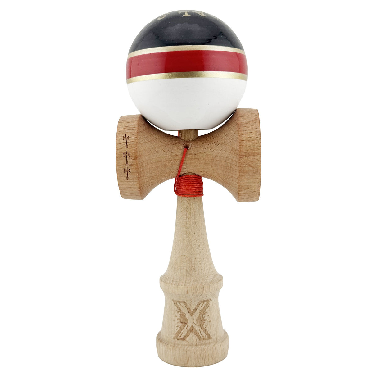 Kendama X Royal Spike Original, Big Cups V2, Super Sticky, Rulment Metalic, Ata 55cm