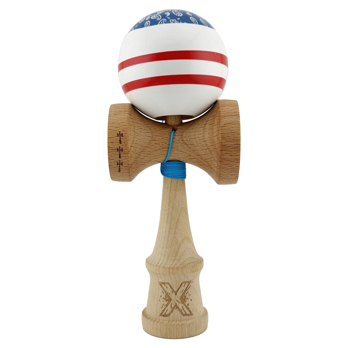 Kendama X Chicanos Original, Big Cups V2, Super Sticky, Ata 55cm, Rulment Metalic