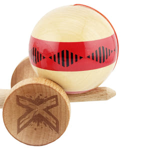 Kendama X Frequency Original, Big Cups V2, Super Sticky, Rulment Metalic, Ata 55cm