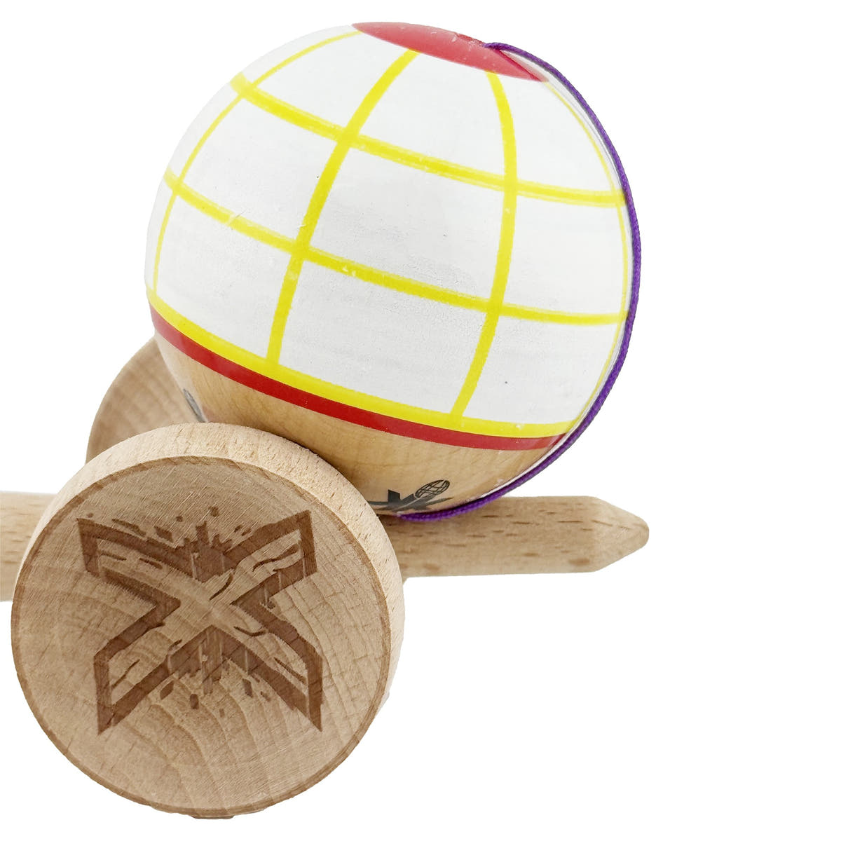 Kendama X Legendary Big Cups, Super Sticky, Ata 55cm, Rulment Metalic