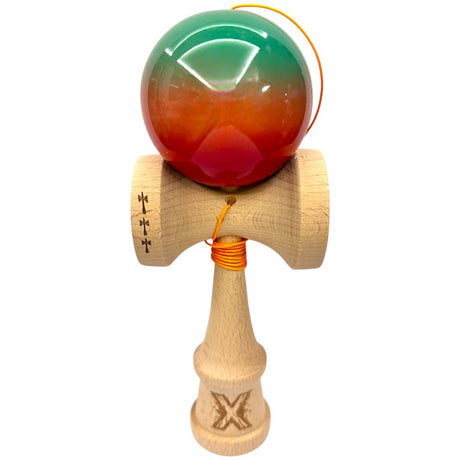 Kendama X Original Big Cups, Super Sticky, Ata 55cm, Rulment Metalic, Infinity Edition