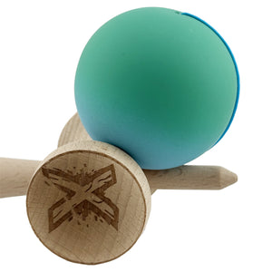 Kendama X Original Big Cups, Rubber Grip, Ata 55cm, Rulment Metalic, Infinity Edition