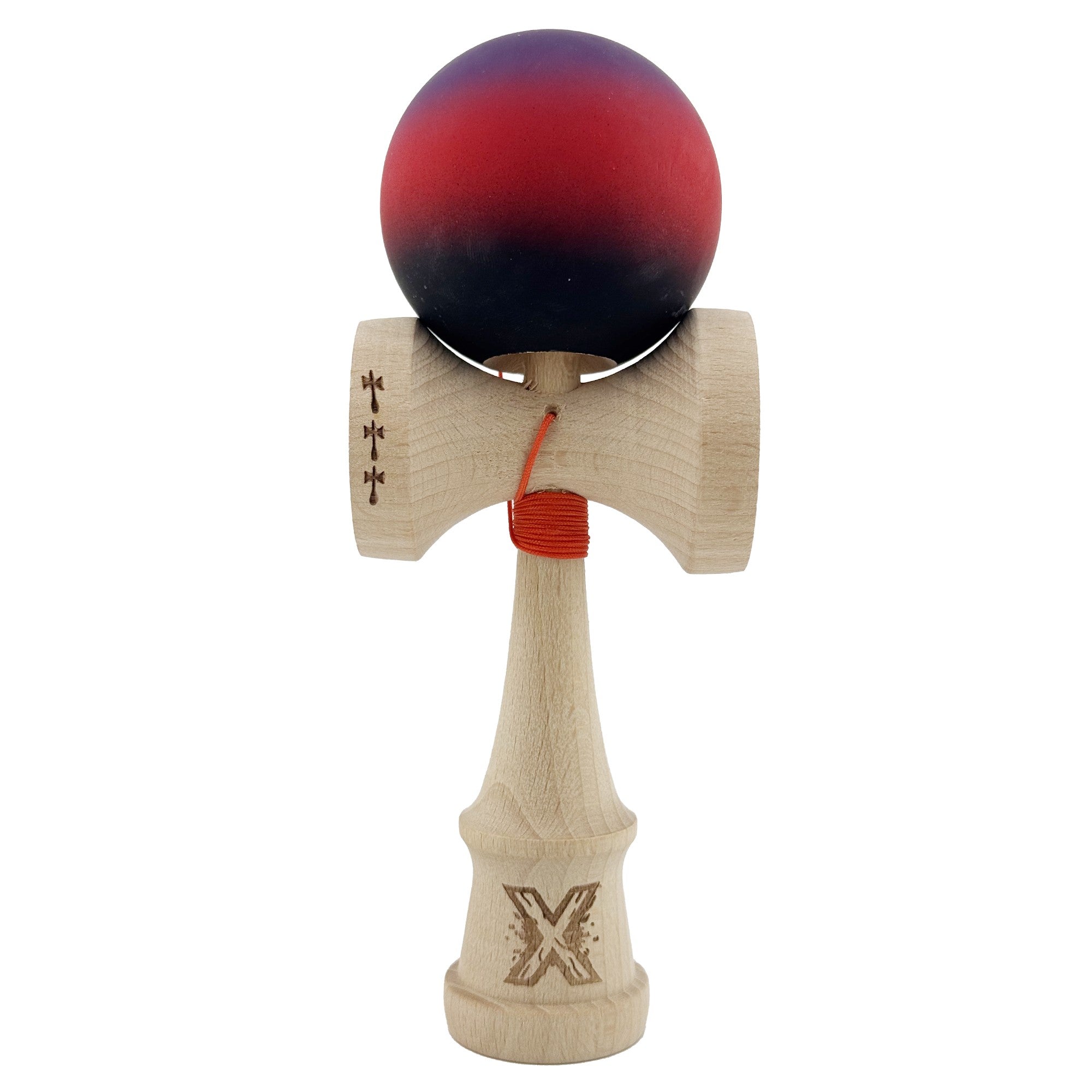 Kendama X Original Big Cups, Rubber Grip, Ata 55cm, Rulment