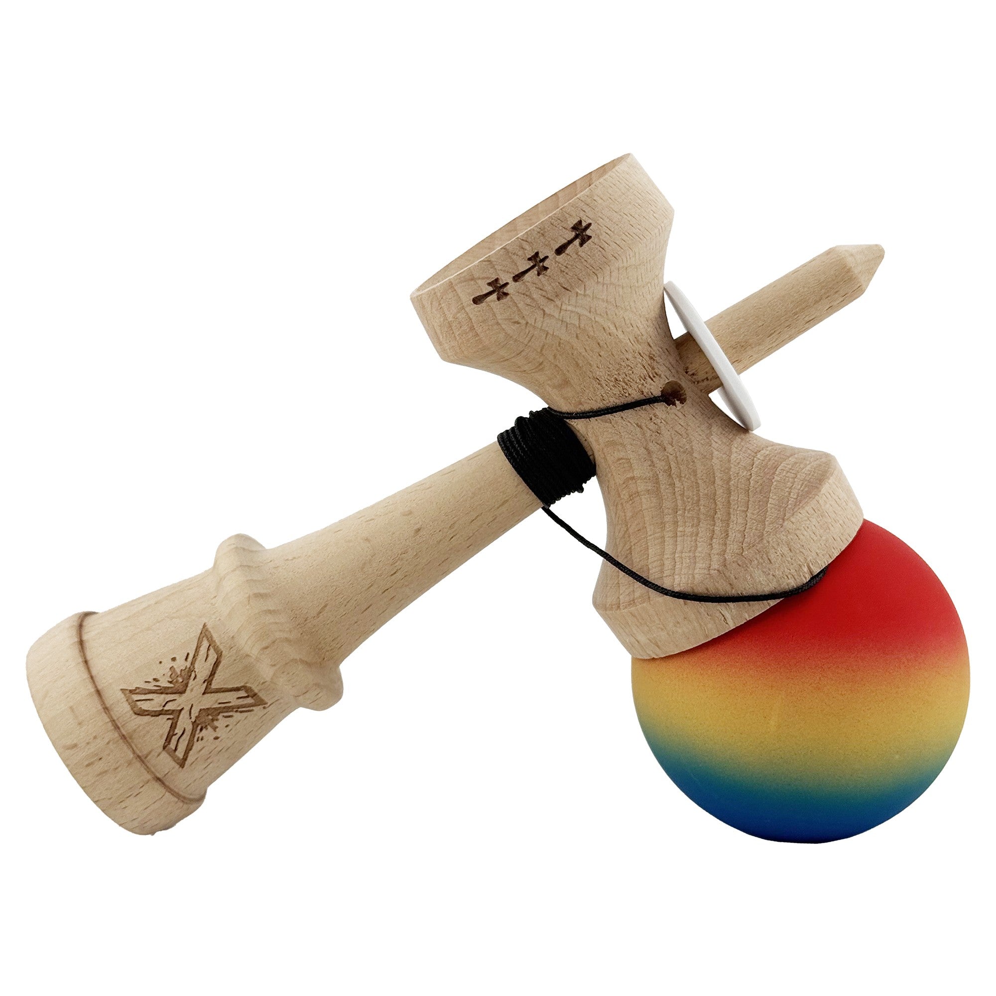 Kendama X Original, Big Cups V3, Gaura in Baza, Super Sticky, Ata