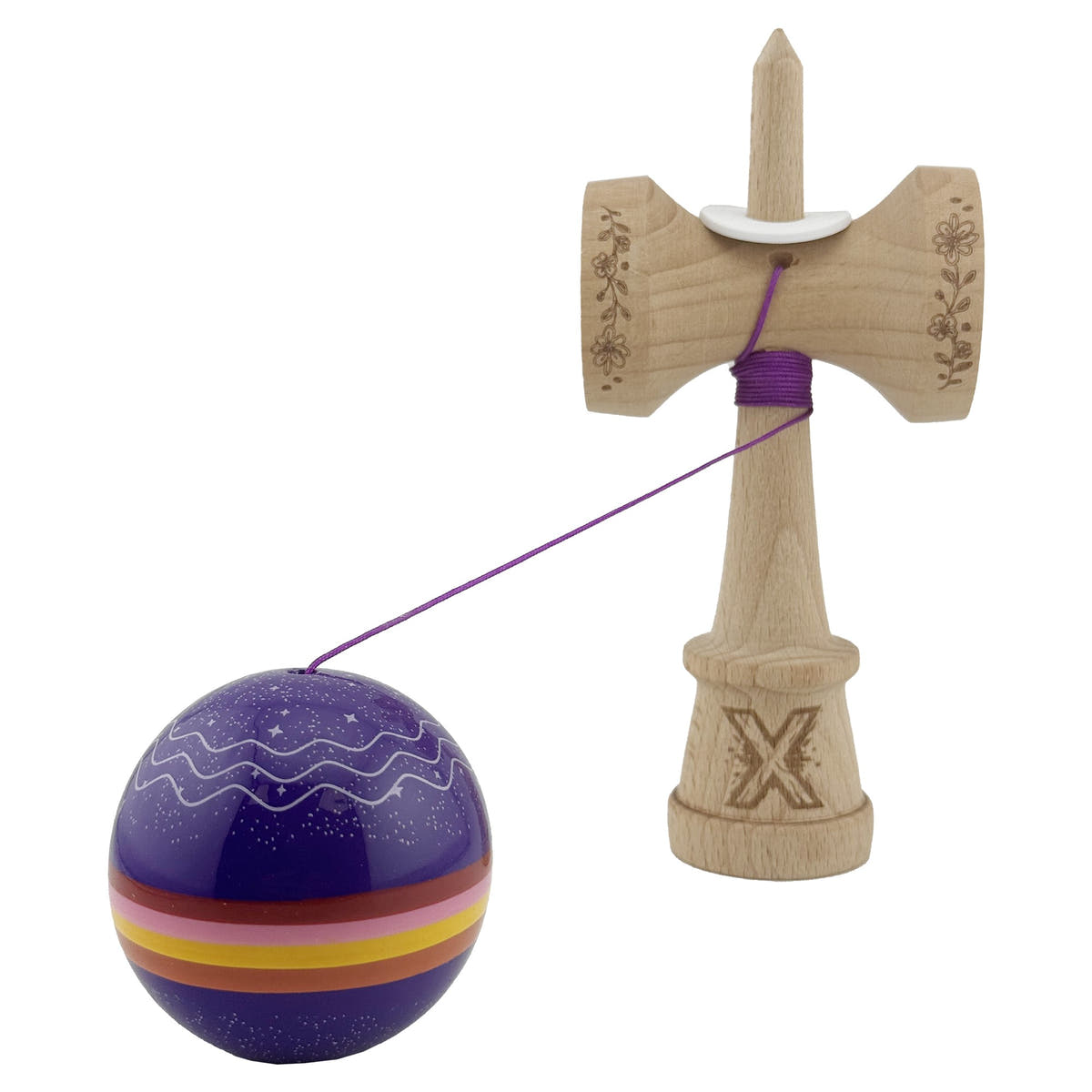 Kendama X Original, Cupe King Size V3, Ata 65cm, Super Sticky, Limited Edition