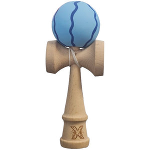 Kendama Original Profesional, Model Multicolor, 18cm, din Lemn, Joc Interactiv, Copii si Adulti