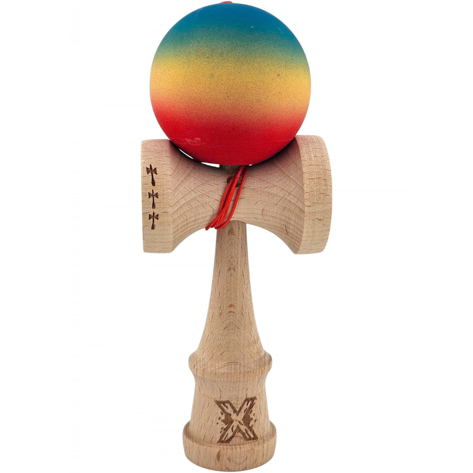 Kendama X Original Big Cups, Rubber Grip, Ata 55cm, Rulment