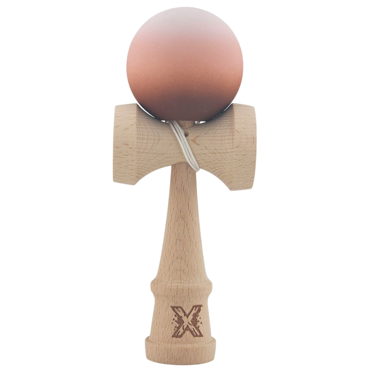 Kendama X Original, Rubber Grip, 18cm, Lemn, Joc Interactiv, Copii si Adulti