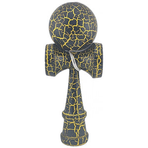 Kendama Original Profesional, Crack, 18cm, din Lemn, Joc Interactiv, Copii si Adulti