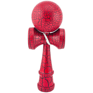 Kendama Original Profesional, Crack, 18cm, din Lemn, Joc Interactiv, Copii si Adulti