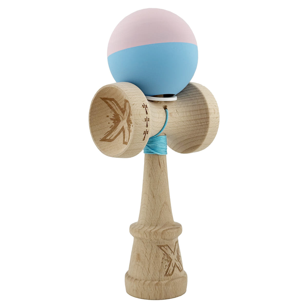 Kendama X Original, Big Cups V3, Gaura in Baza, Super Sticky, Ata 65cm, Rulment Metalic
