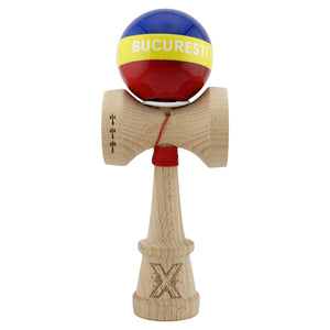 Kendama X Tricolor Original, Series Big Cups V3, Ata 65cm, Super Sticky, Limited Edition