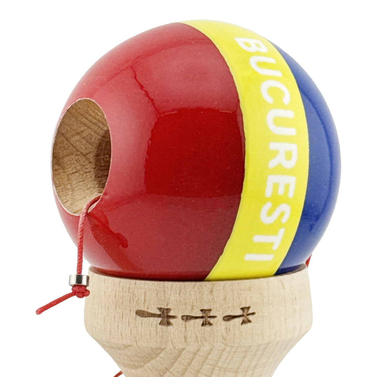 Kendama X Tricolor Original, Series Big Cups V3, Ata 65cm, Super Sticky, Limited Edition