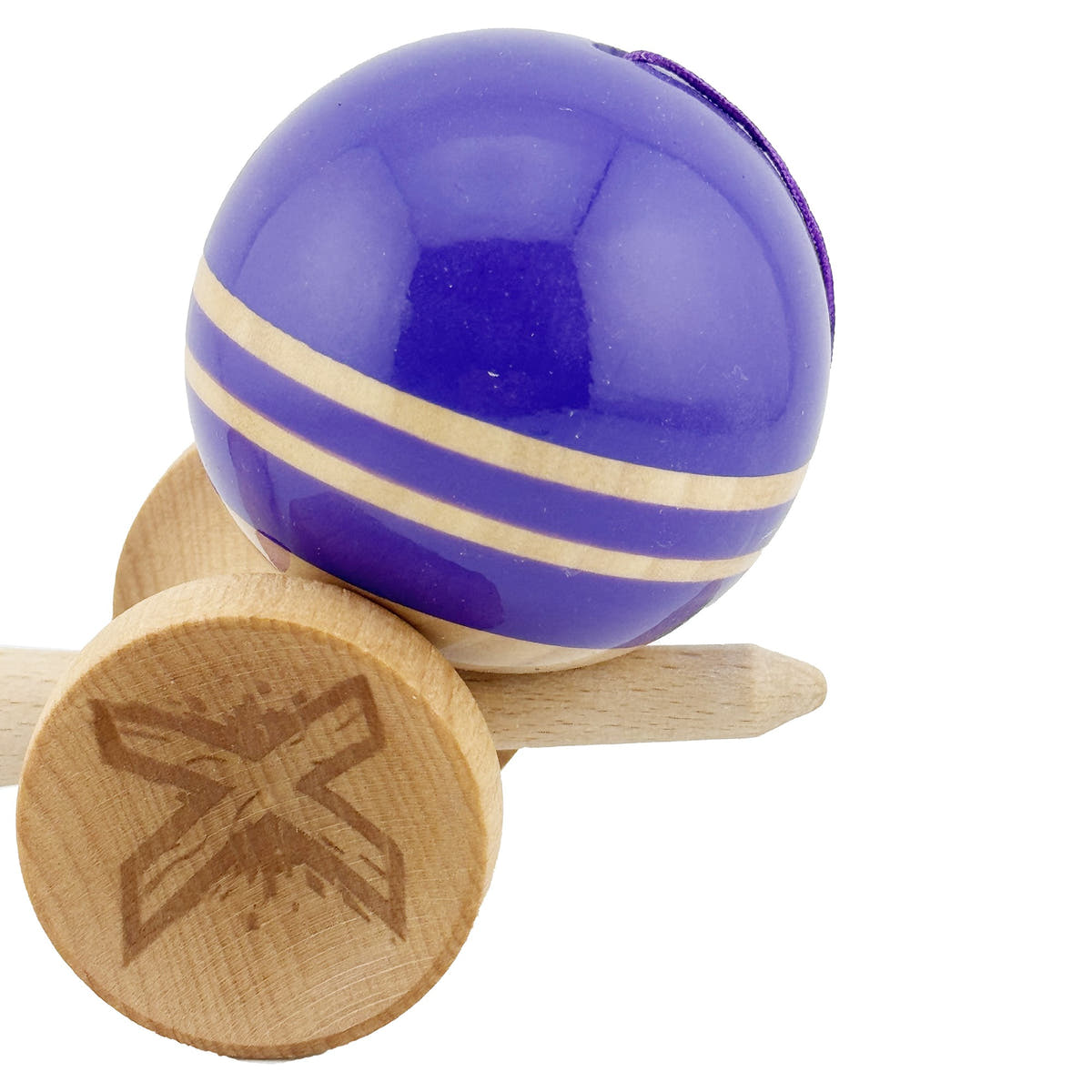 Kendama X Rainbow Original, Big Cups, Super Sticky, Ata 55cm, Rulment Metalic