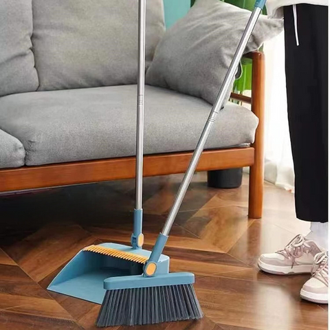 Set Curatenie, Matura, Faras cu Coada,  Pentru Uz Casnic, Plastic/Otel, Durabil, Rezistent, 96.5cm/91cm