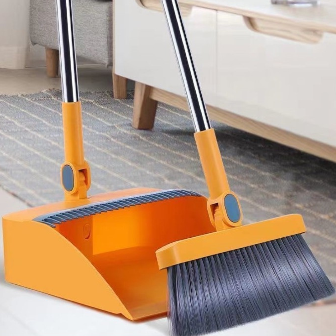 Set Curatenie, Matura, Faras cu Coada,  Pentru Uz Casnic, Plastic/Otel, Durabil, Rezistent, 96.5cm/91cm