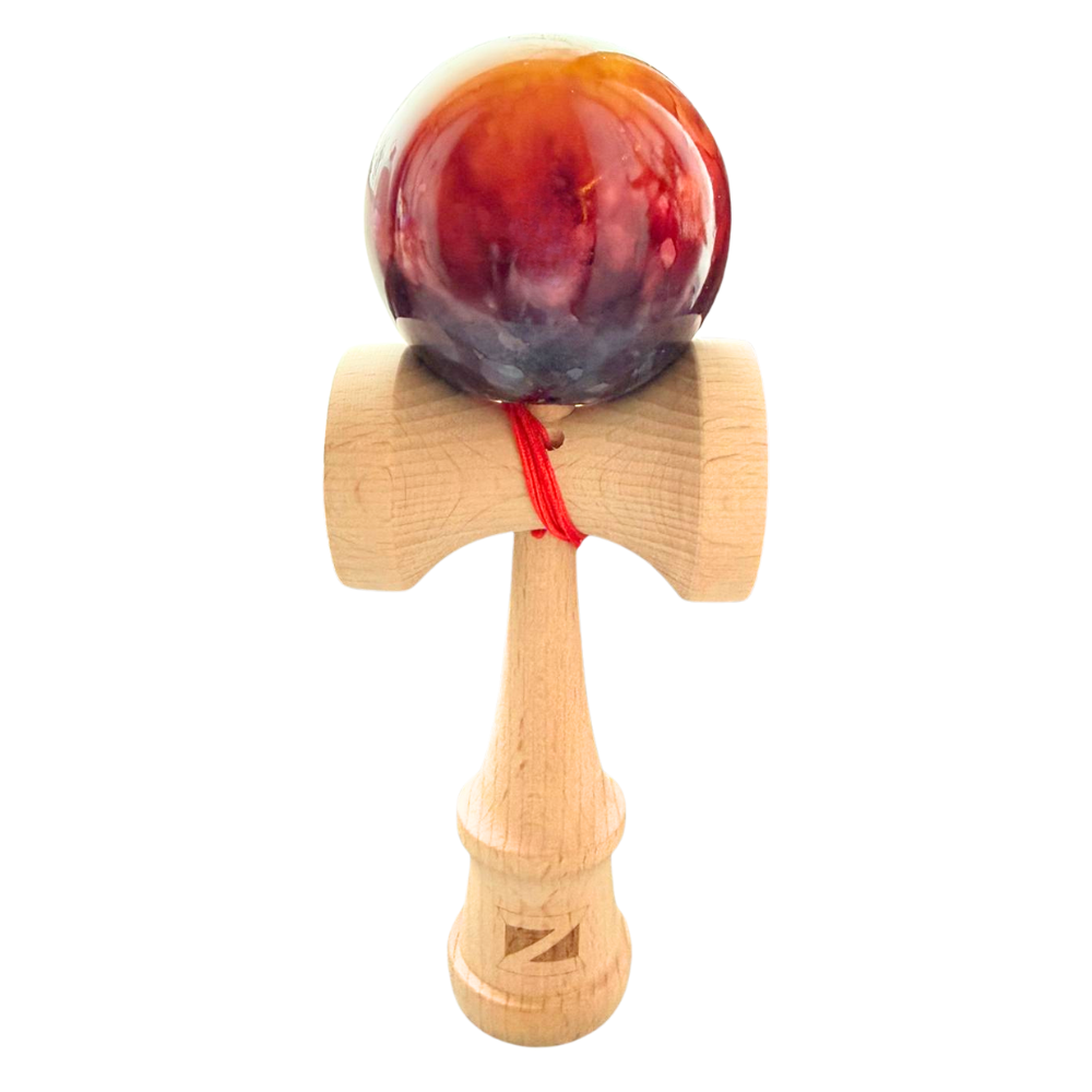 Kendama Zenuk Original, Big Cup, Lemn, Copii si Adulti, Joc Interactivm, Sac Catifea