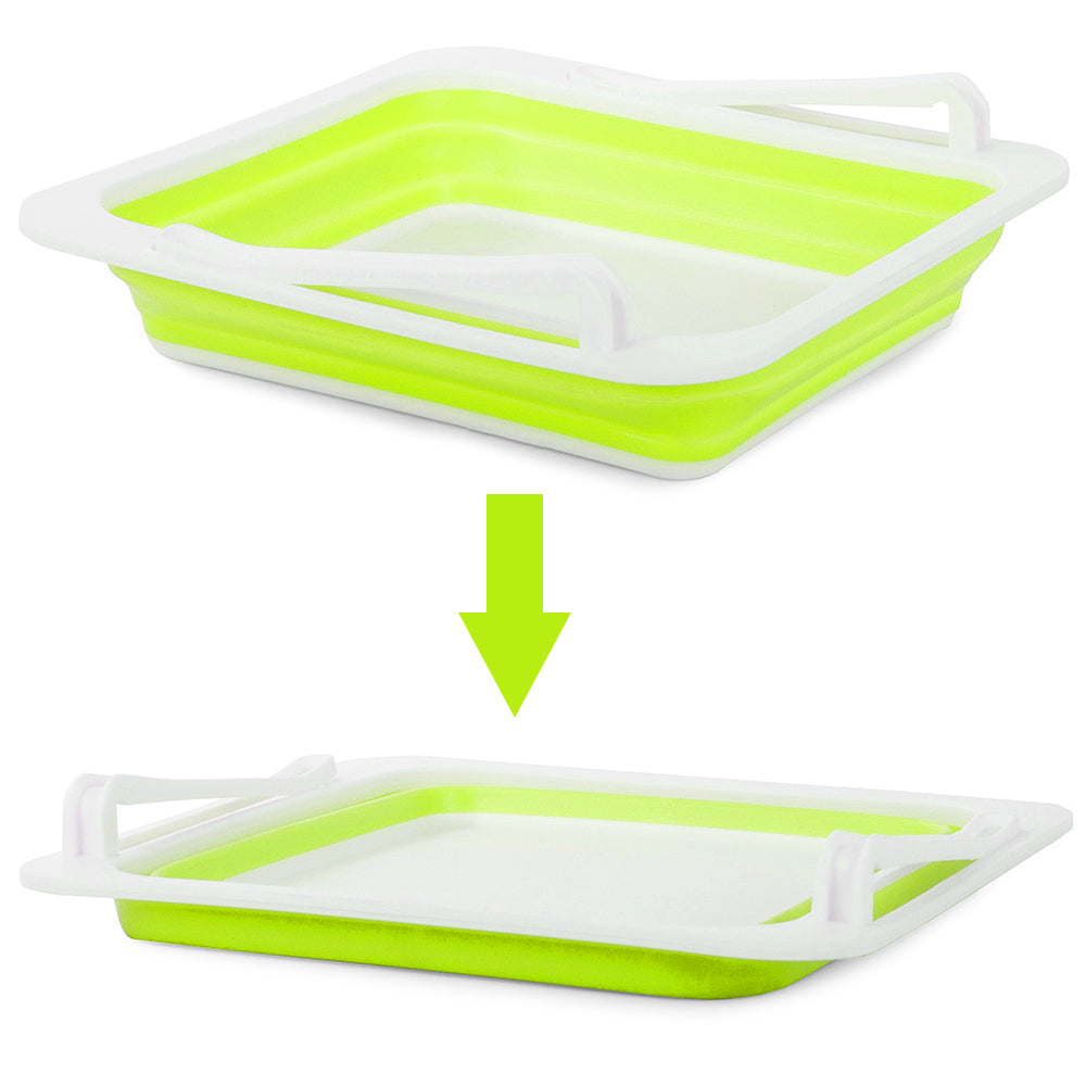 Organizator de Depozitare Zenino - Pliabil, Retractabil, pentru Raft de Frigider, Eco Friendly, 18.5cm x 16cm x 4.5cm