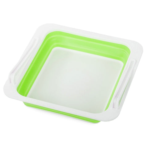 Organizator de Depozitare Zenino - Pliabil, Retractabil, pentru Raft de Frigider, Eco Friendly, 18.5cm x 16cm x 4.5cm