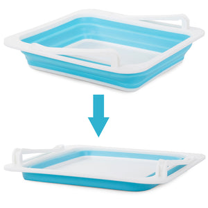 Organizator de Depozitare Zenino - Pliabil, Retractabil, pentru Raft de Frigider, Eco Friendly, 18.5cm x 16cm x 4.5cm
